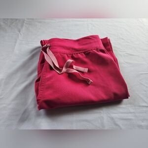 XS/P FIGS Hot Pink Livingston Pants Retired Color